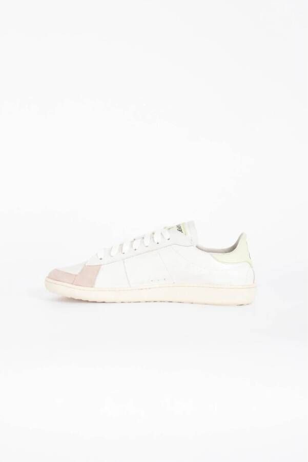 Patrizia Pepe Leren Sneakers met Suède Details
