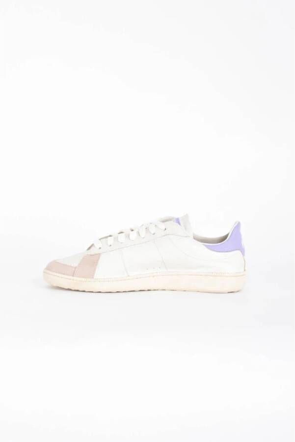 Patrizia Pepe Leren Sneakers met Suède Details