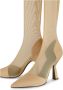 PATRIZIA PEPE Boots Overknee laarzen van tule Black Dames - Thumbnail 5