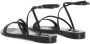 PATRIZIA PEPE Sandals Essentiële leren sandalen Black Dames - Thumbnail 4