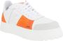 Patrizia Pepe Oranje Leren Sneakers - Thumbnail 2