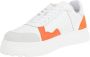 Patrizia Pepe Oranje Leren Sneakers - Thumbnail 3