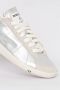 Patrizia Pepe Zilveren Leren Sneakers - Thumbnail 2