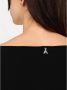 Patrizia Pepe Zwarte Boot Neck Gebreide Trui - Thumbnail 2