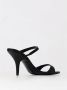 Patrizia Pepe Zwarte leren slingback hakken - Thumbnail 2