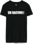 Patrizia Pepe Zwarte Trendy Katoenen T-shirt met Slogan - Thumbnail 2