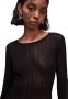 Patrizia Pepe Zwarte Trui Boothals Slim Fit - Thumbnail 2