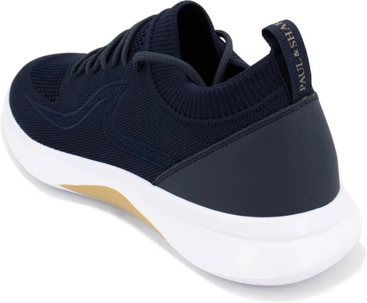 PAUL & SHARK Stedelijke Comfort Sneakers Blue Heren