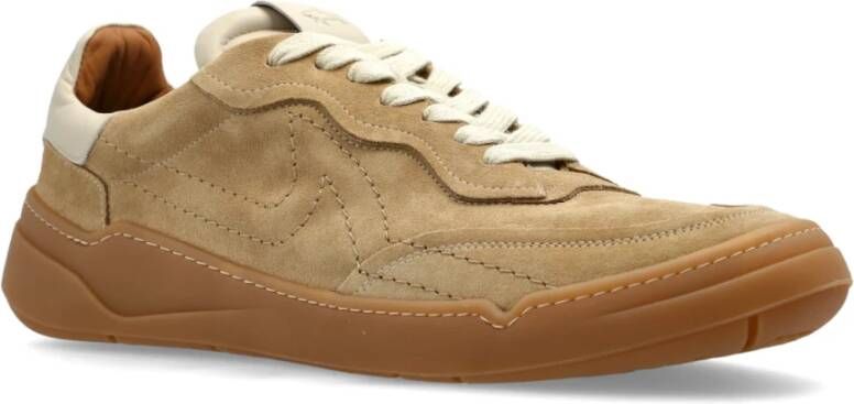 PAUL & SHARK Suede sneakers Beige Heren