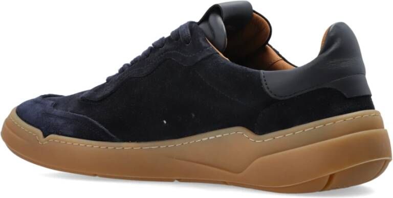 PAUL & SHARK Suede sneakers Blue Heren
