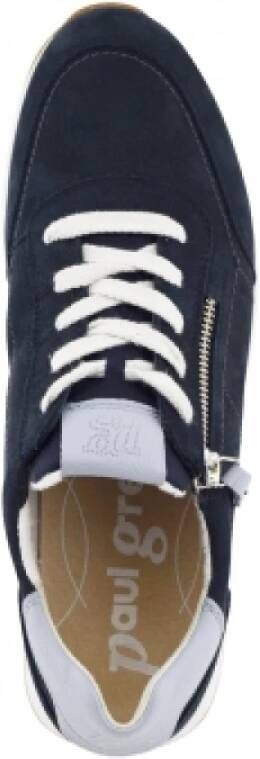Paul Green 4085 Dames Sneakers Blauw Blue Dames