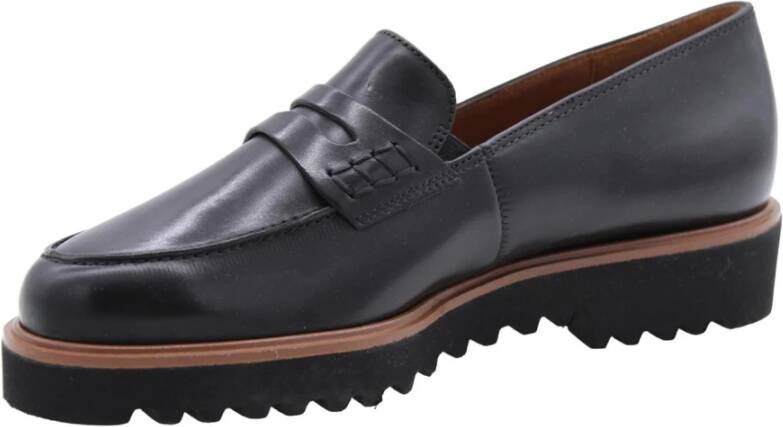 Paul Green Bear Mocassin Schoenen Black Dames