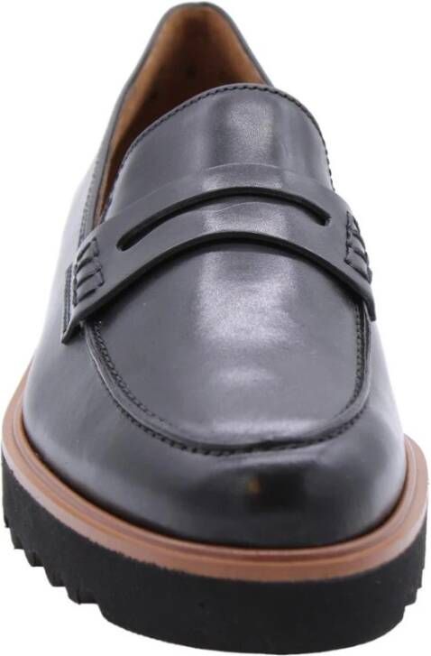 Paul Green Bear Mocassin Schoenen Black Dames