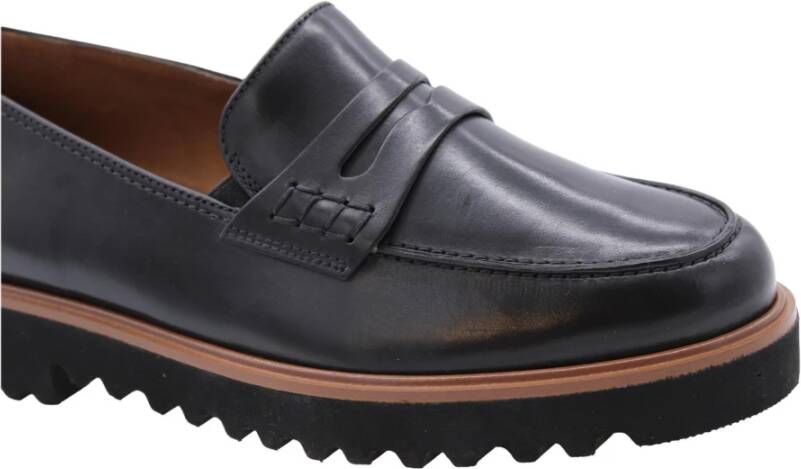 Paul Green Bear Mocassin Schoenen Black Dames