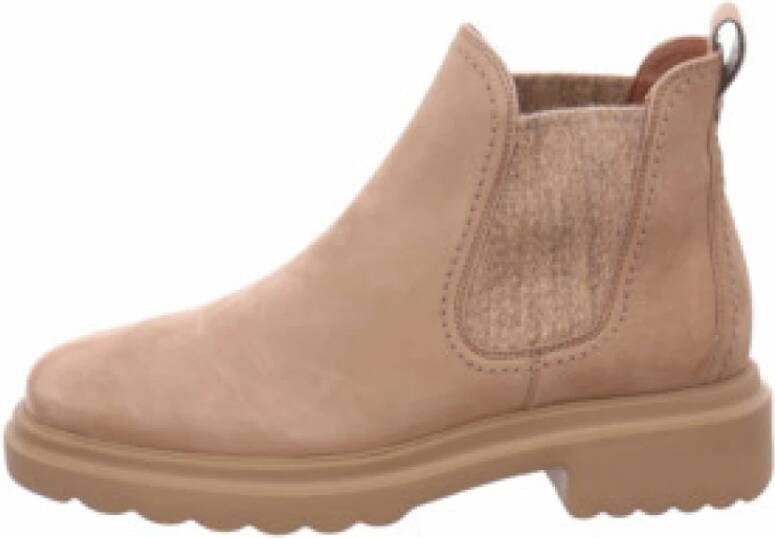 Paul Green Beige Chelsea Boot voor dames