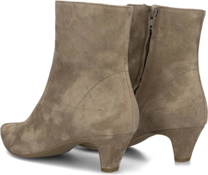 Paul Green Beige Enkellaarsjes voor Stijlvolle Winter