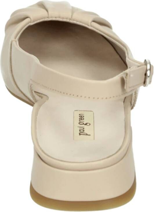 Paul Green Beige Sling-back Sandal 6142