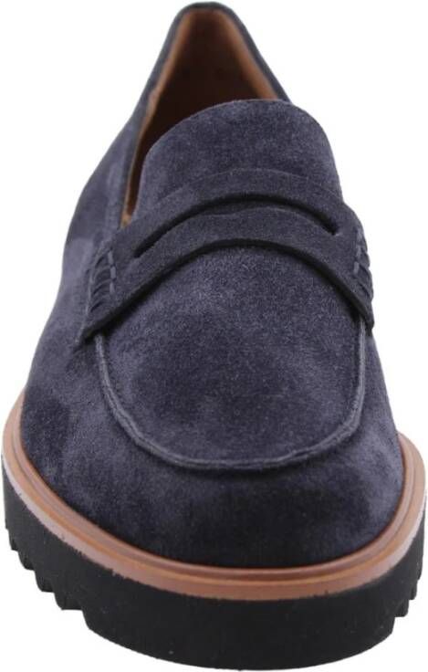 Paul Green Bella Mocassin Schoenen Blue Dames