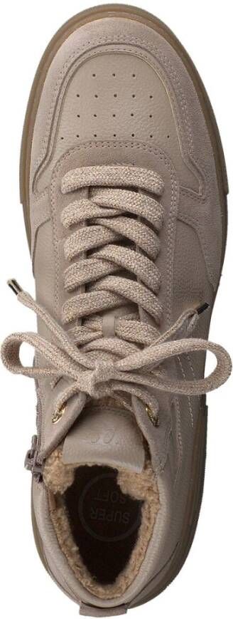 Paul Green Casual Sneakers voor Dagelijks Gebruik Beige Dames