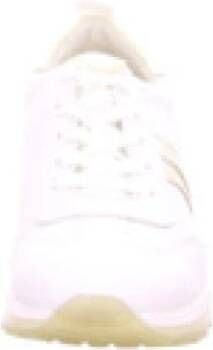Paul Green Casual witte veterschoenen voor dames