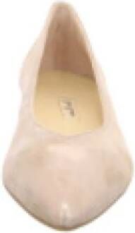 Paul Green Champagne Dames Ballerina's Elegante Instap Schoenen