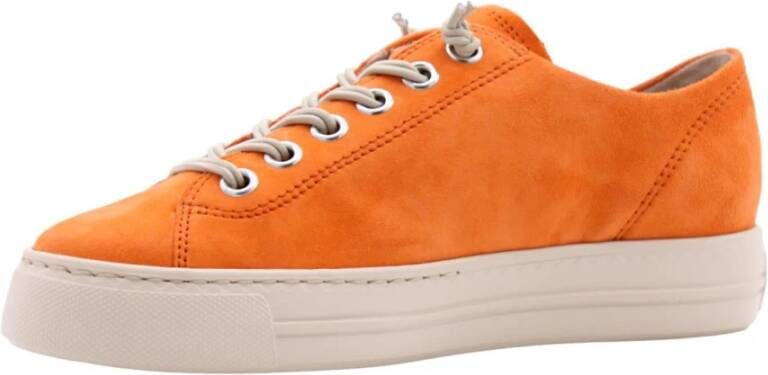 Paul Green Chemische Sneaker Orange Dames