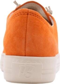 Paul Green Chemische Sneaker Orange Heren