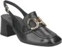 Paul Green Comfortabele Pumps in Zwart Leer - Thumbnail 3