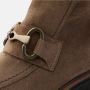 PAUL GREEN Enkelboots Dames 8024 Maat: 40 5 Materiaal: Suède Kleur: Taupe - Thumbnail 8