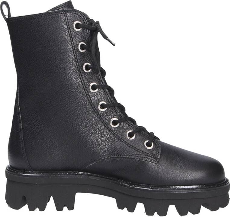 Paul Green Elegante Veterschoenen van Leer
