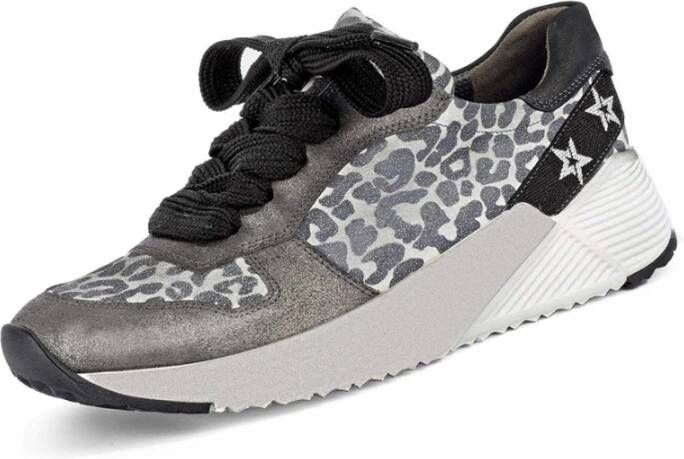 Paul Green Grijze Sneakers Gray Dames