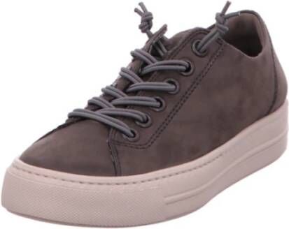 Paul Green Grijze Veterschoenen voor Dames
