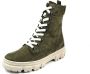Paul Green Groene Bootie 9970 in Groen Green Dames - Thumbnail 2