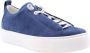 Paul Green Comfortabele Veloursleren Sportschoenen Blue Dames - Thumbnail 4
