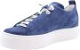 Paul Green Comfortabele Veloursleren Sportschoenen Blue Dames - Thumbnail 5