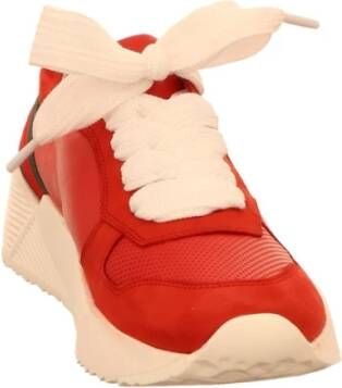 Paul Green Rode Veterschoenen Red Dames
