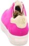 Paul Green Roze Nubuck Sneaker Veters Rubberen Zool - Thumbnail 3