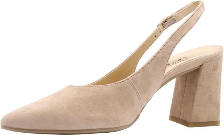 Paul Green Elegante Slingback Hakken Beige Dames