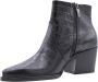 PAUL GREEN Enkellaarsjes Dames 9780 Maat: 42 Materiaal: Leer Kleur: Zwart - Thumbnail 9