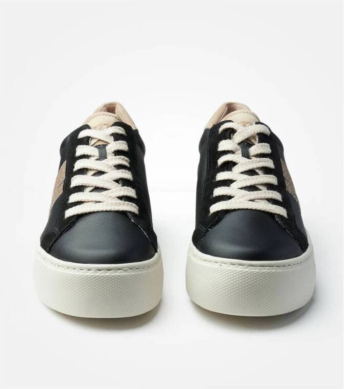 Paul Green Stijlvolle Sneakers voor Vrouwen Black Dames