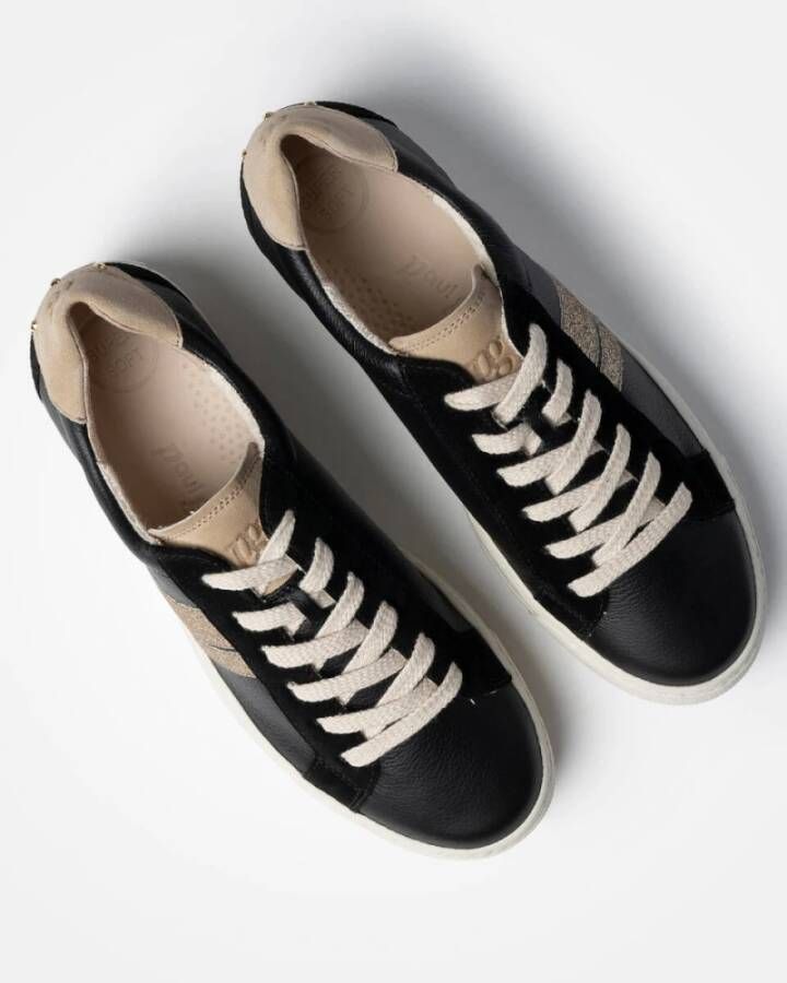 Paul Green Stijlvolle Sneakers voor Vrouwen Black Dames