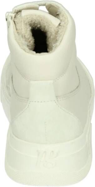 Paul Green Witte Mid Sneaker met G Breedte