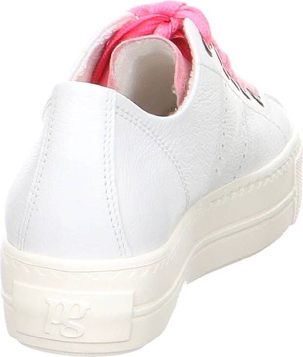Paul Green Witte sportschoenen White Dames