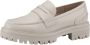 Paul Green Zwarte Loafers Beige Dames - Thumbnail 3