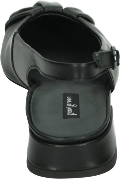 Paul Green Zwarte Sling-back Sandaal