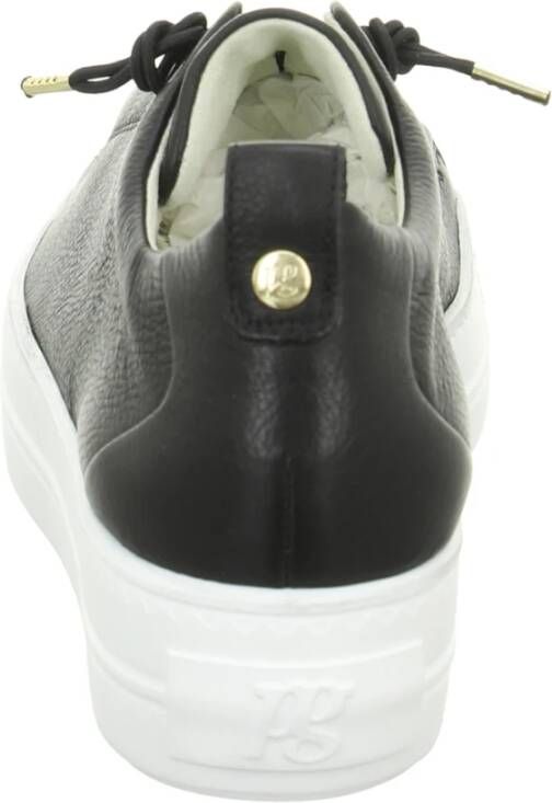Paul Green Zwarte Sneakers Black Dames