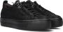 Paul Green Zwarte Suede High Top Sneakers Black Dames - Thumbnail 3
