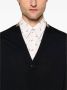 Paul Smith Blauwe V-hals Trui Geribbelde Boorden - Thumbnail 2