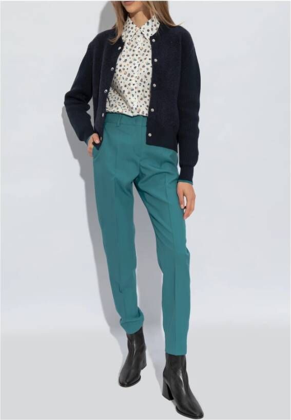 Paul Smith Gehakte enkellaarsjes Baylis Black Dames