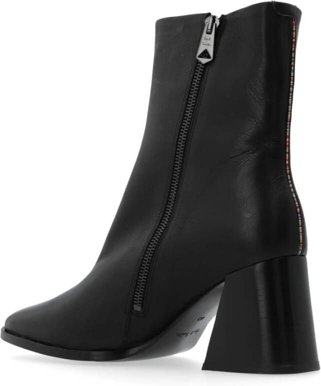 Paul Smith Gehakte enkellaarsjes Baylis Black Dames